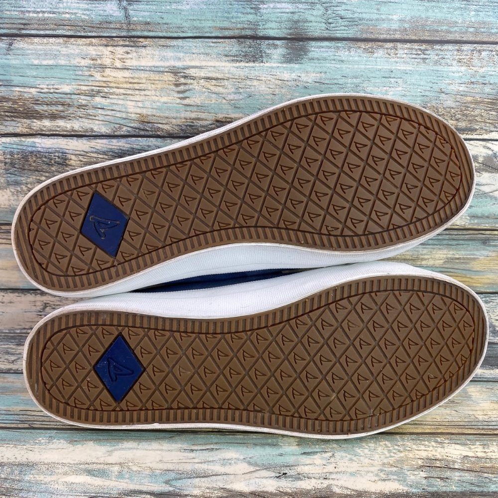 Sperry Crest Vibe Sneakers Womens Size 6.5M Blue Camo Print Slip On Casual Shoes - Picture 7 of 11